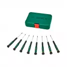 Отвертки комплект BOSCH 8части, PH, SB, TX, двукомпонентна дръжка - small