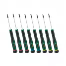 Отвертки комплект BOSCH 8части, PH, SB, TX, двукомпонентна дръжка - small, 281208