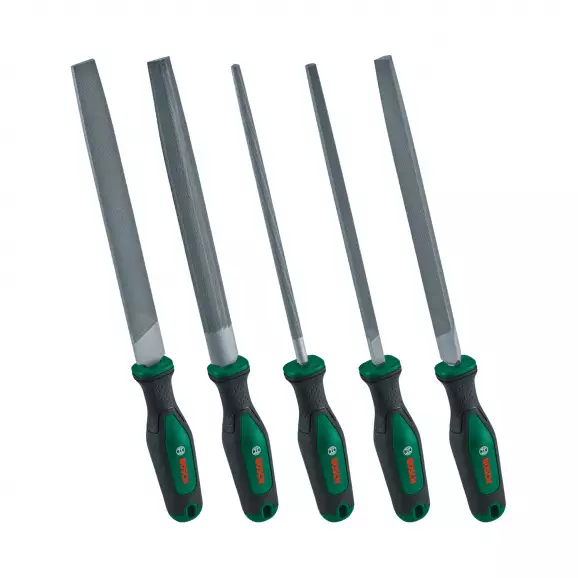 Пили комплект за метал BOSCH 5бр., пластмасова дръжка