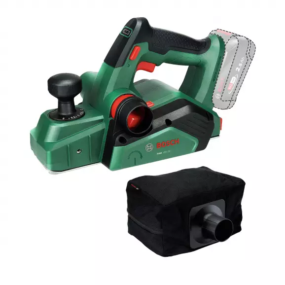 Ренде акумулаторно BOSCH PHO 18V-20, 18V, 1.5-6.0Ah, Li-Ion, 12000об/мин, 82мм, 0-2.0мм, безчетков