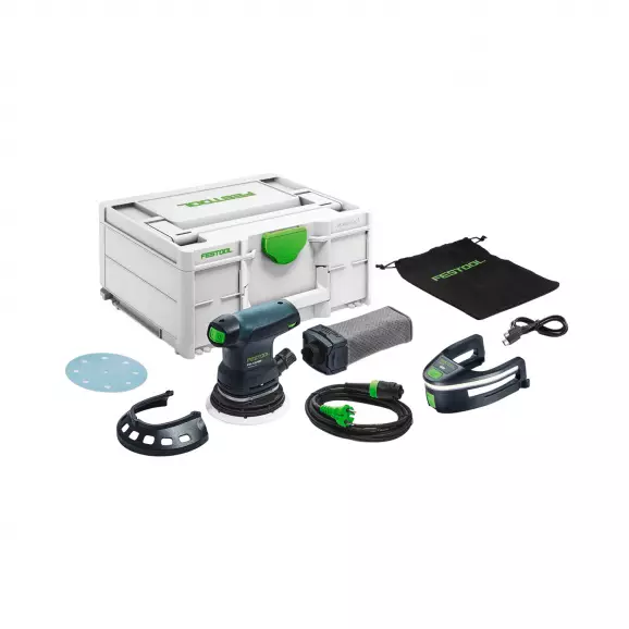Шлайф ексцентриков FESTOOL ETS 125 REQ-Plus, 250W, 6000-12000об/мин, ф125мм