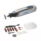 Шлайф прав акумулаторен DREMEL 8150, 7.2V, 2.0Ah, Li-Ion, 5000-30000об/мин, ф3.2мм - small
