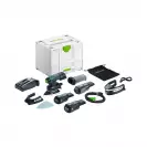 Шлайф вибрационен акумулаторен FESTOOL DTSC 400 3,0 I-Set, 18V, 3.0Ah, Li-Ion, 6000-10000об/мин, 100х150мм - small