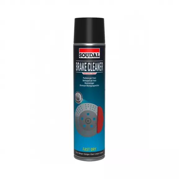 Спрей за почистване на спирачни системи SOUDAL Brake Cleaner 600мл