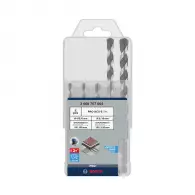 Свредла BOSCH Pro HEX-5 4.0-10.0мм 5части, за бетон, 2 режещи ръбa, 1/4