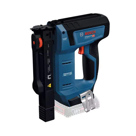 Такер акумулаторен BOSCH GTH 18V-14 Solo, 18V, 2.0-6.0Ah, Li-Ion, за скоба 6-14x10.6мм