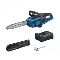 Трион верижен акумулаторен BOSCH GKE 18V-40, 18V, 5.5Ah, Li-Ion, 40cм, безчетков