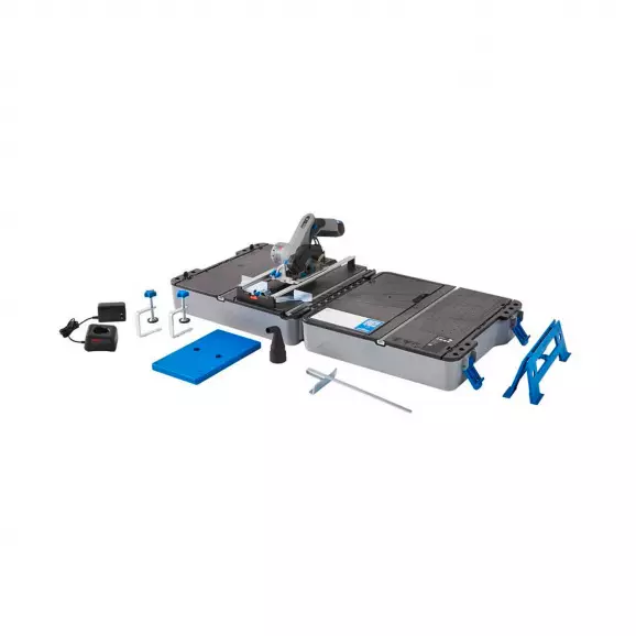 Акумулаторен циркулярен трион DREMEL CS12V-S1C, 12V, 2.0Ah, Li-Ion, ф85x15мм, 5000об/мин