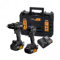 Акумулаторен комплект DEWALT DCK2222MP2T (DCD86MP + DCF86MP), 18V, 5.0Ah, Li-Ion