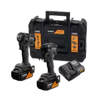 Акумулаторен комплект DEWALT DCK2224MP2T (DCF86M + DCF92M), 18V, 5.0Ah, Li-Ion