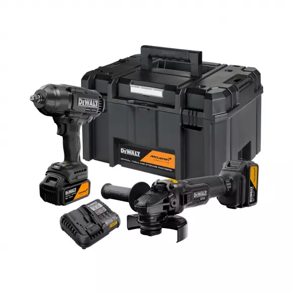 Акумулаторен комплект DEWALT DCK2225MP2T (DCF99M + DCG45M), 18V, 5.0Ah, Li-Ion