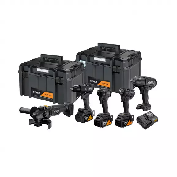 Акумулаторен комплект DEWALT McLaren DCK5222MP3T, 18V, 5.0Ah, Li-Ion