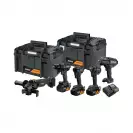 Акумулаторен комплект DEWALT McLaren DCK5222MP3T, 18V, 5.0Ah, Li-Ion - small