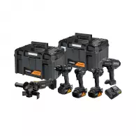 Акумулаторен комплект DEWALT McLaren DCK5222MP3T, 18V, 5.0Ah, Li-Ion