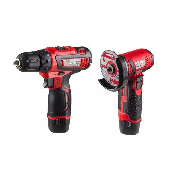 Акумулаторен комплект RAIDER RDP-CDLCAG03, 12V, 2.0Ah, Li-Ion