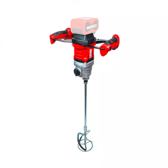 Акумулаторен миксер за строителни смеси RAIDER RDP-HHM20 Solo, 20V, 1.5-8.0Ah, Li-Ion, 0-650об/мин