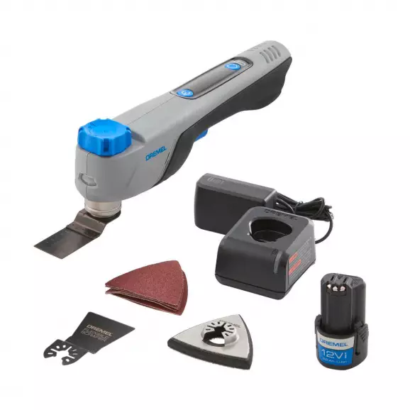 Акумулаторен мултифункционален инструмент DREMEL MM12V-S1, 12V, 2.0Ah, Li-Ion, 7000-20000об/мин, безчетков