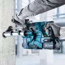 Акумулаторен перфоратор MAKITA HR011GZ, 40V, 2.0-8.0Ah, Li-Ion, SDS-plus, 3.3J, безчетков, AVT - small, 280524