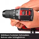 Акумулаторен ударен винтоверт EINHELL TP-CD 18/70-C Li-i BL - Solo, 18V, 2.0-8.0Ah, Li-Ion, 70Nm, безчетков - small, 276612