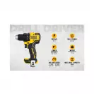 Акумулаторен винтоверт DEWALT DCD708N-XJ, 18V, 1.5-5.0Ah, Li-Ion, 65Nm, безчетков - small, 281403