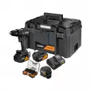 Акумулаторен винтоверт DEWALT McLaren DCD86MP2KT, 18V, 5.0Ah, Li-Ion, 90Nm, безчетков - small