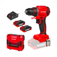 Акумулаторен винтоверт RAIDER RDP-PBD20, 20V, 2.0Ah, Li-Ion, 50Nm, безчетков