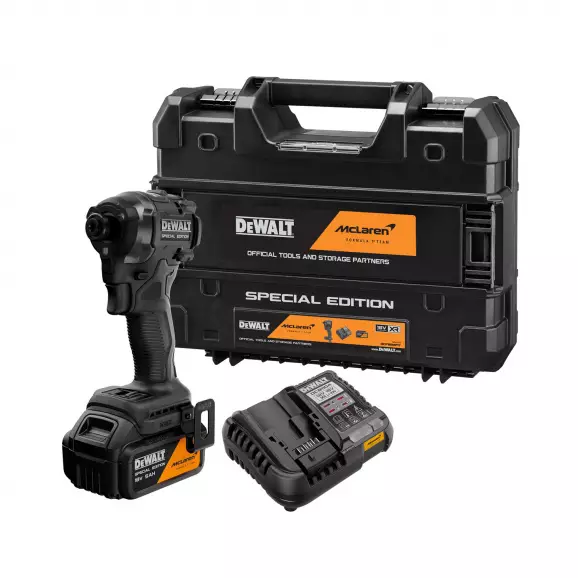 Акумулаторен винтоверт/гайковерт ударен DEWALT DCF86MP1T, 18V, 5.0Ah, Li-Ion, 205Nm, безчетков