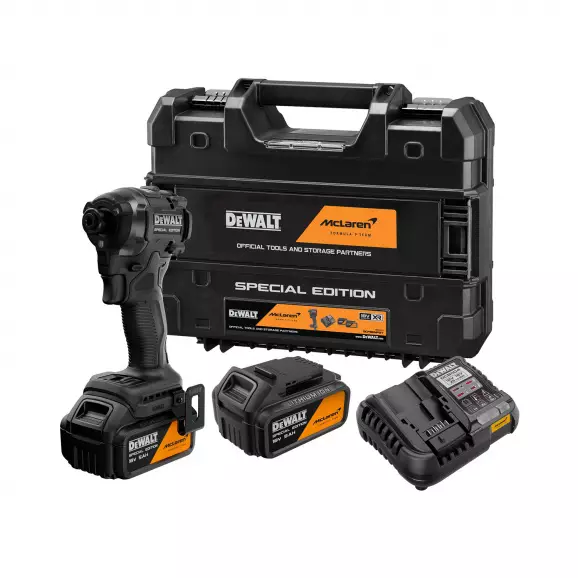 Акумулаторен винтоверт/гайковерт ударен DEWALT DCF86MP2T, 18V, 5.0Ah, Li-Ion, 205Nm, безчетков