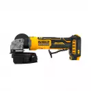 Акумулаторен ъглошлайф DEWALT DCG404N-XJ, 18V, 1.5-6.0Ah, Li-Ion, ф125мм, безчетков - small, 281783