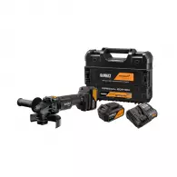 Акумулаторен ъглошлайф DEWALT McLaren DCG45MP2T, 18V, 5.0Ah, Li-Ion, ф125мм, безчетков