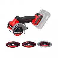 Акумулаторен ъглошлайф EINHELL TP-CO 18/76-C Li BL, 18V, 2.0-8.0Ah, Li-Ion, ф76мм, безчетков