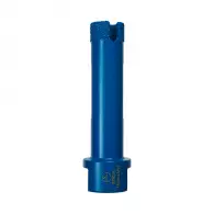 Боркорона с прахообразен диамант KODIA VACUUM BRAZED 18x70мм, захват M14, за мрамор, керамика и порцелан, за сухо и мокро пробиване