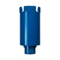 Боркорона с прахообразен диамант KODIA VACUUM BRAZED 40x70мм, захват M14, за мрамор, керамика и порцелан, за сухо и мокро пробиване