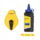 Чертилка зидарска комплект с боя STANLEY 30м, пластмаса - small