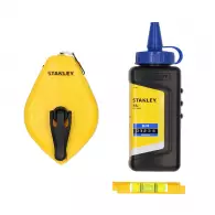 Чертилка зидарска комплект с боя STANLEY 30м, пластмаса