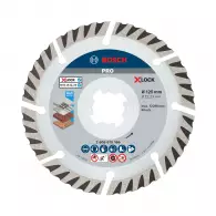 Диск диамантен BOSCH PRO Multi Material 125x10x22.23мм 2бр., за бетон, армиран бетон, зидария, за рязане