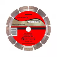 Диск диамантен RAIDER DRY 350x25.4мм, за фугорез RDP-FS01