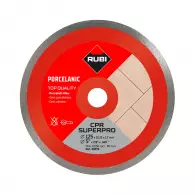 Диск диамантен RUBI CPR SuperPro 125x1.7x22.23мм, за керамика и порцелан, сухо рязане