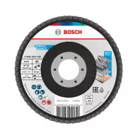 Диск ламелен BOSCH X431 115x22.23 P40, за шлайфане на метал и стомана, прав