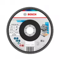 Диск ламелен BOSCH X431 150x22.23 P60, за шлайфане на метал и стомана, конусовиден