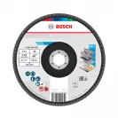 Диск ламелен BOSCH X431 180x22.23 P40, за шлайфане на метал и стомана, конусовиден - small