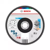 Диск ламелен BOSCH X431 180x22.23 P40, за шлайфане на метал и стомана, конусовиден