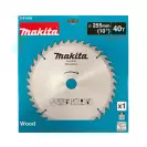 Диск с твърдосплавни пластини MAKITA 255/2.6/30 Z=40, за дървесина - small, 280655