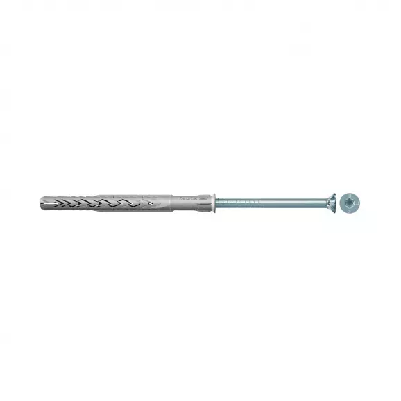 Дюбел с винт с конусна глава FISCHER SXRL T 8x160мм, захват TX30, 50бр. в кутия, сертифициран