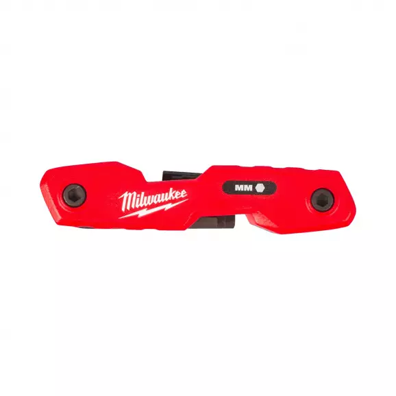 Ключ сгъваем шестограм MILWAUKEE 1.5-8мм 8части, CrV, оксидирани