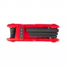 Ключ сгъваем шестограм MILWAUKEE 1.5-8мм 8части, CrV, оксидирани - small, 301762