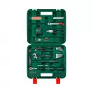 Комплект инструменти BOSCH Advanced 73части, накрайници, отвертка, клещи, чук, нивелир, ролетка, в куфар - small, 281745
