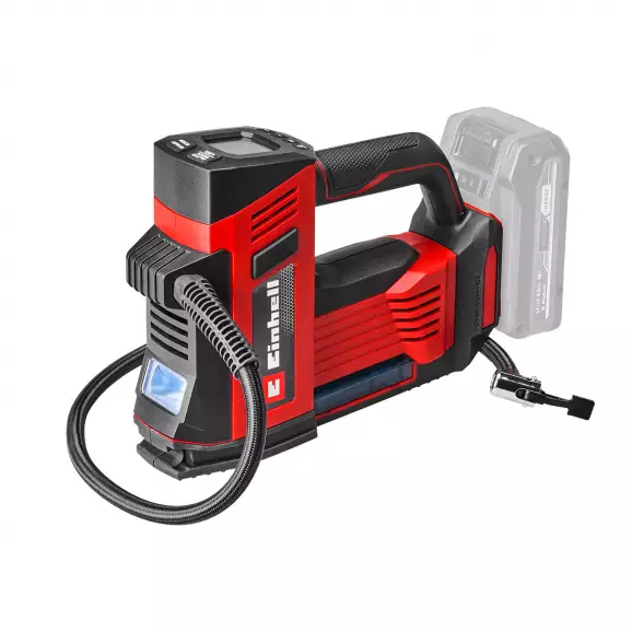 Компресор акумулаторен EINHELL CE-CC 18/23 D Li-Solo, 18V, 2.0-8.0Ah, Li-Ion, 23l/min