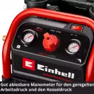 Компресор акумулаторен EINHELL SILENZZO 18/160 - Solo, 18V, 3.0-8.0Ah, Li-Ion, 160/min - small, 276570