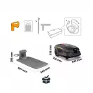 Косачка робот акумулаторна STIGA A 140vVista, 25.2V, 14Ah, Li-Ion, 26см, 20-65мм, 50%, до 14000м2 - small, 277173